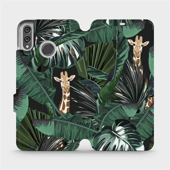 Flipové pouzdro Mobiwear - Honor 8X - VP06P Žirafky