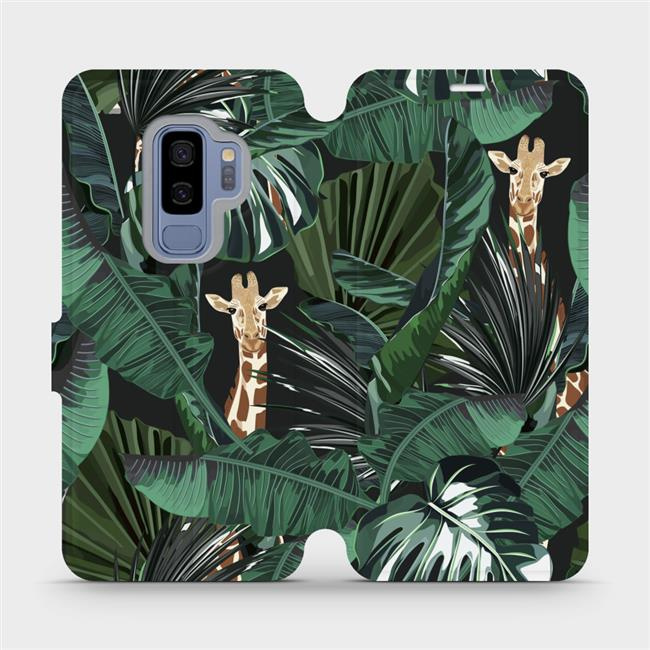Flipové pouzdro Mobiwear - Samsung Galaxy S9 Plus - VP06P Žirafky
