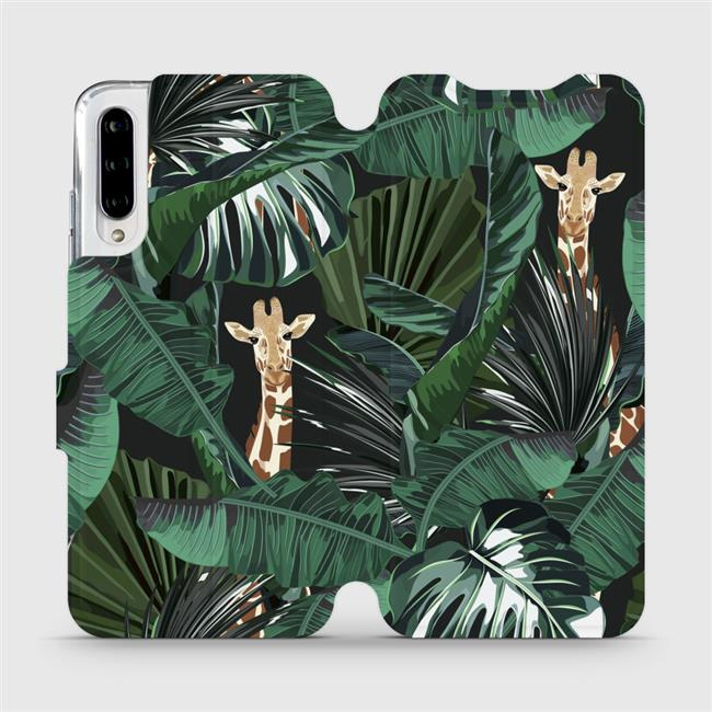 Flipové pouzdro Mobiwear - Xiaomi Mi A3 - VP06P Žirafky