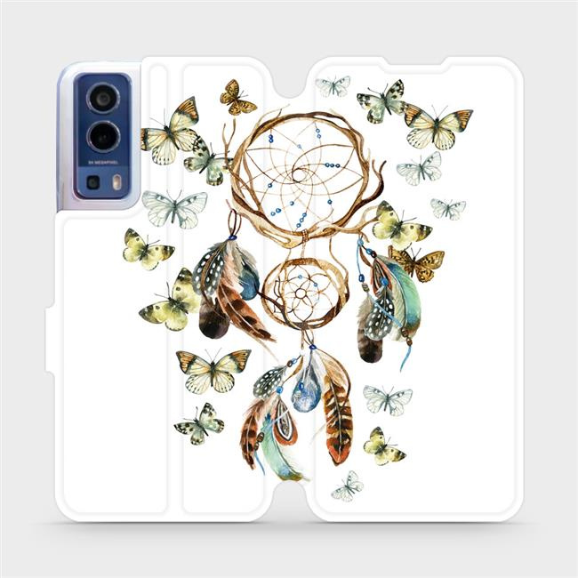 Flipové pouzdro Mobiwear - Vivo Y72 5G / Vivo Y52 5G - M001P Lapač a motýlci