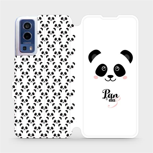 Flipové pouzdro Mobiwear - Vivo Y72 5G / Vivo Y52 5G - M030P Panda Amálka