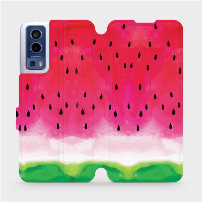 Flipové pouzdro Mobiwear - Vivo Y72 5G / Vivo Y52 5G - V086S Melounek