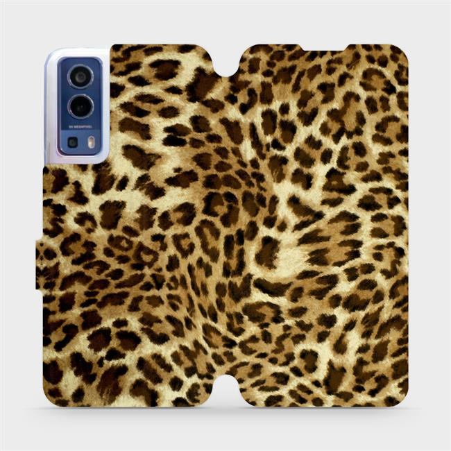 Flipové pouzdro Mobiwear - Vivo Y72 5G / Vivo Y52 5G - VA33P Leopardí vzor