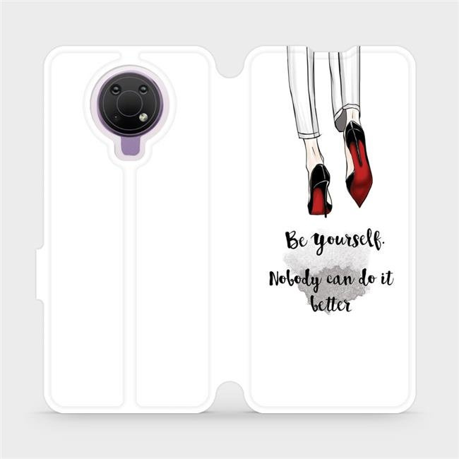 Flipové pouzdro Mobiwear - Nokia G10 - M046P Be yourself