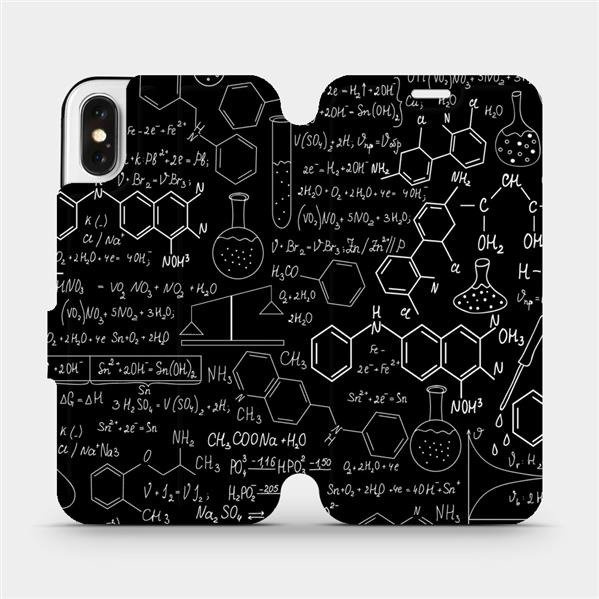 Flipové pouzdro Mobiwear - Apple iPhone X - V060P Vzorečky