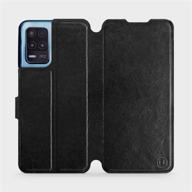 Flipové pouzdro Mobiwear - Realme 8 5G - Černé a šedé