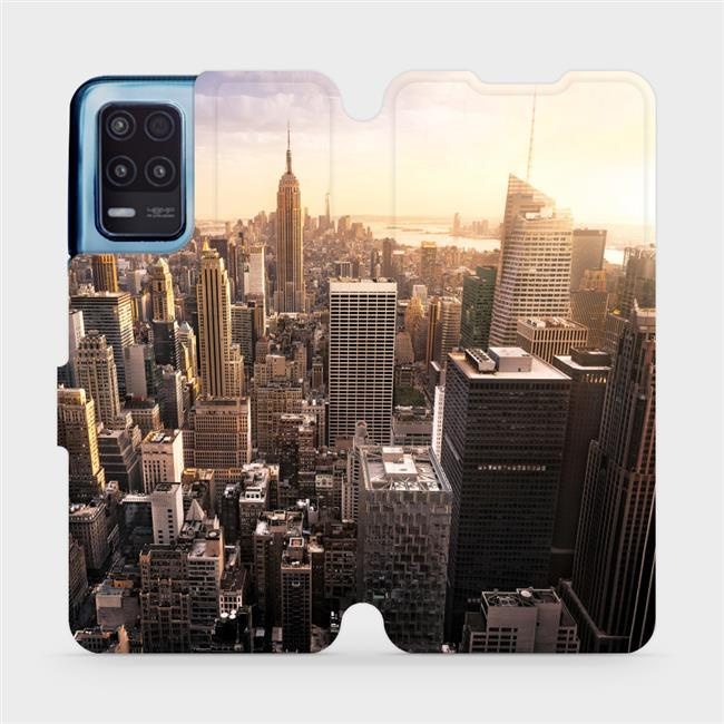 Flipové pouzdro Mobiwear - Realme 8 5G - M138P New York
