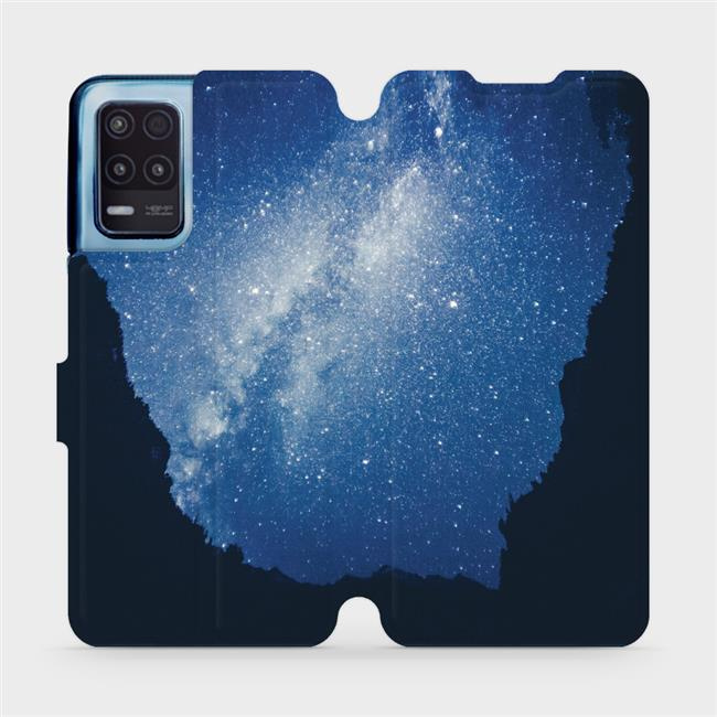 Flipové pouzdro Mobiwear - Realme 8 5G - M146P Galaxie