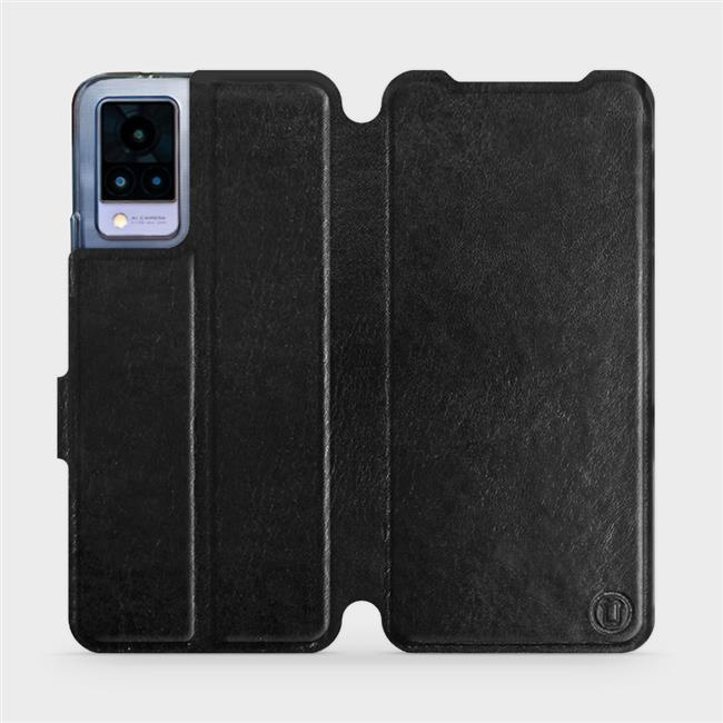 Flipové pouzdro Mobiwear - Vivo V21 5G - Černé a šedé