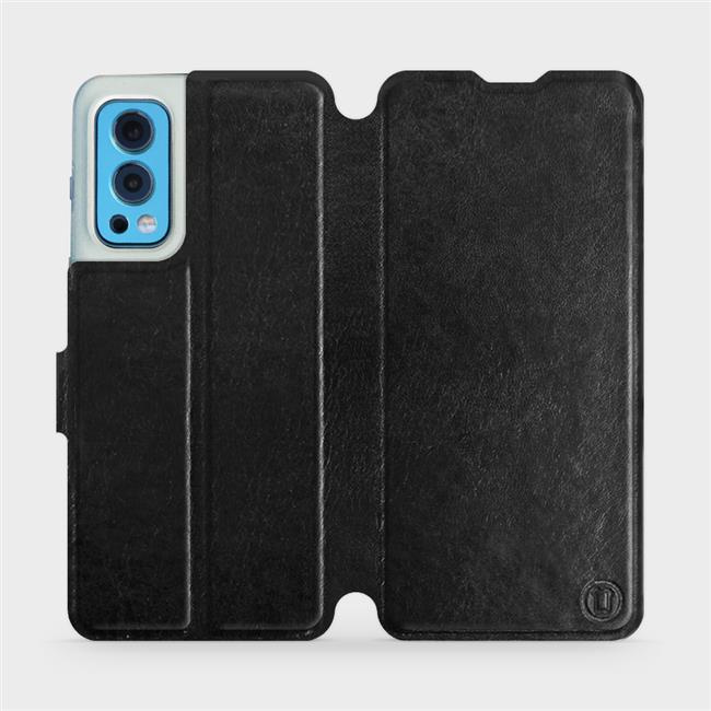 Flipové pouzdro Mobiwear - OnePlus Nord 2 5G - Černé a šedé