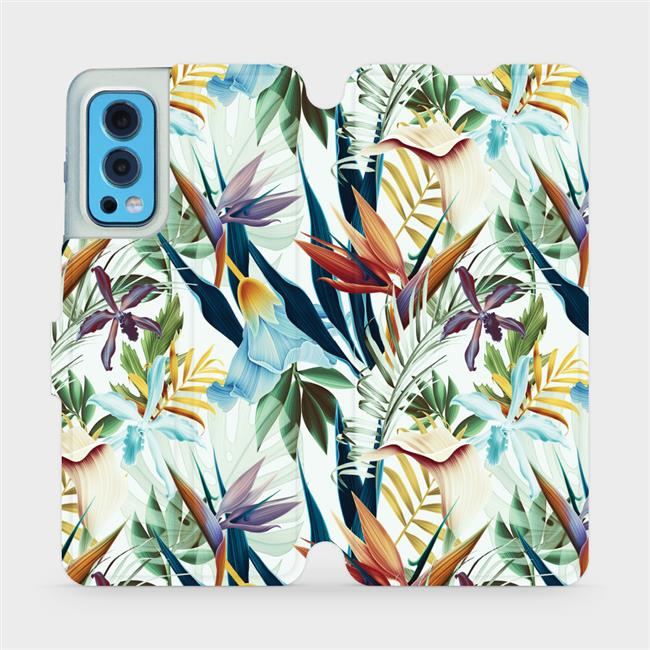 Flipové pouzdro Mobiwear - OnePlus Nord 2 5G - M071P Flóra