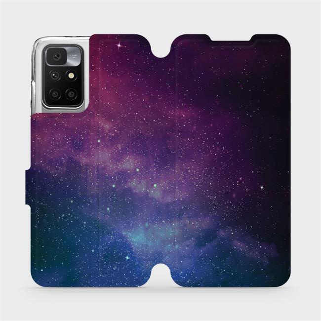 Flipové pouzdro Mobiwear - Xiaomi Redmi 10 - V147P Mlhovina