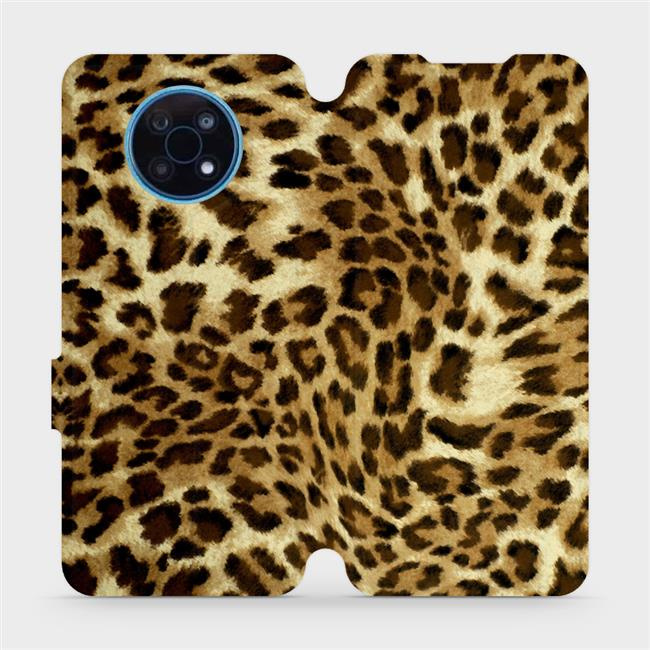 Flipové pouzdro Mobiwear - Nokia G50 5G - VA33P Leopardí vzor