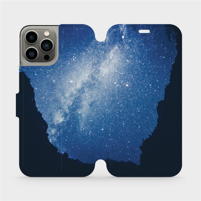 Flipové pouzdro Mobiwear - Apple iPhone 13 Pro - M146P Galaxie