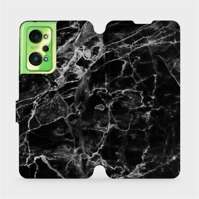 Flipové pouzdro Mobiwear - Realme GT Neo 2 - V056P Černý mramor