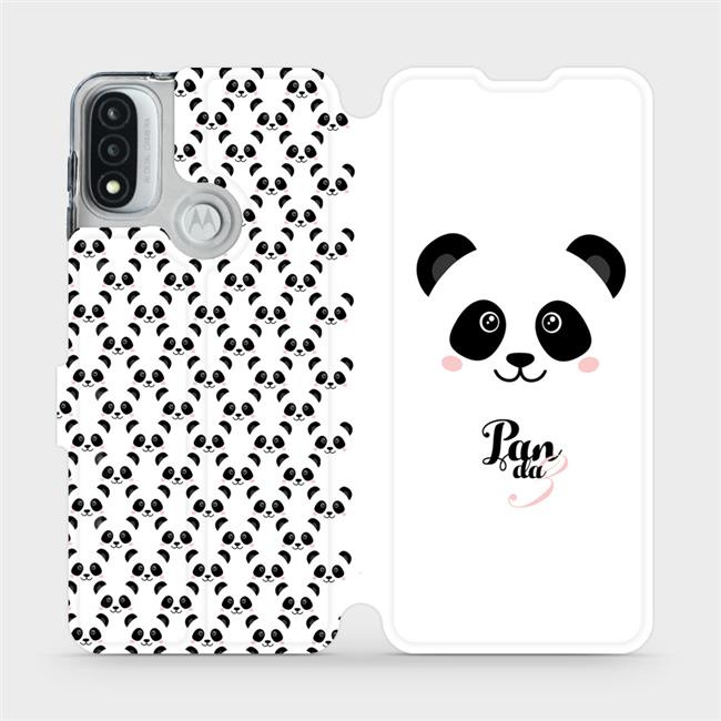 Flipové pouzdro Mobiwear - Motorola Moto E20 - M030P Panda Amálka