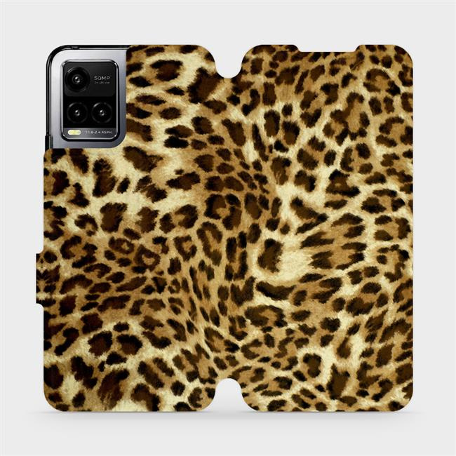 Flipové pouzdro Mobiwear - Vivo Y33s - VA33P Leopardí vzor