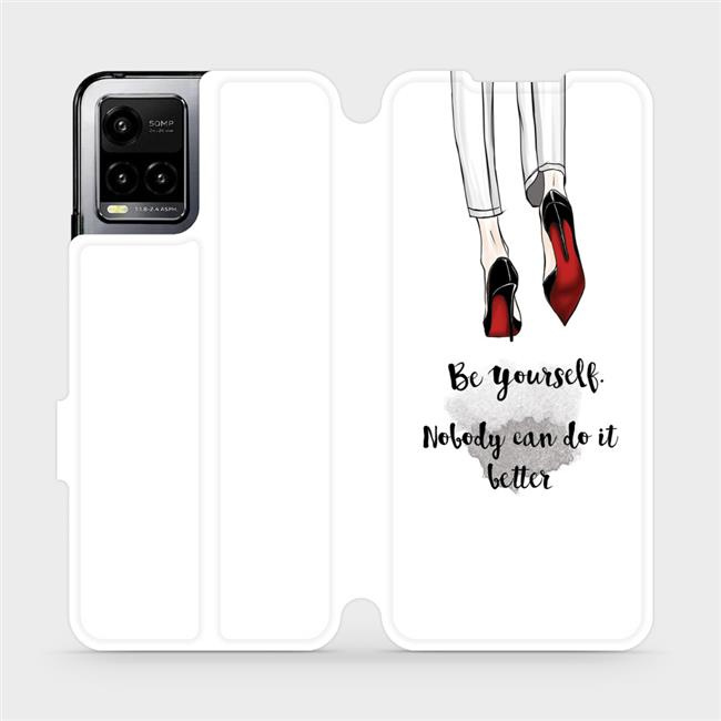 Flipové pouzdro Mobiwear - Vivo Y21s - M046P Be yourself