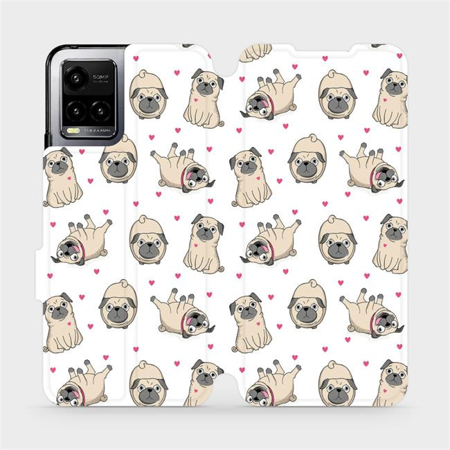 Flipové pouzdro Mobiwear - Vivo Y21s - M097P Mopsíci