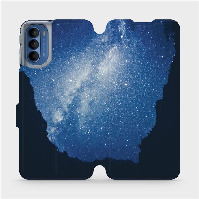 Flipové pouzdro Mobiwear - Motorola Moto G41 - M146P Galaxie