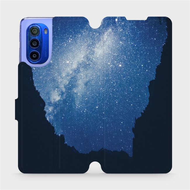 Flipové pouzdro Mobiwear - Motorola Moto G51 5G - M146P Galaxie