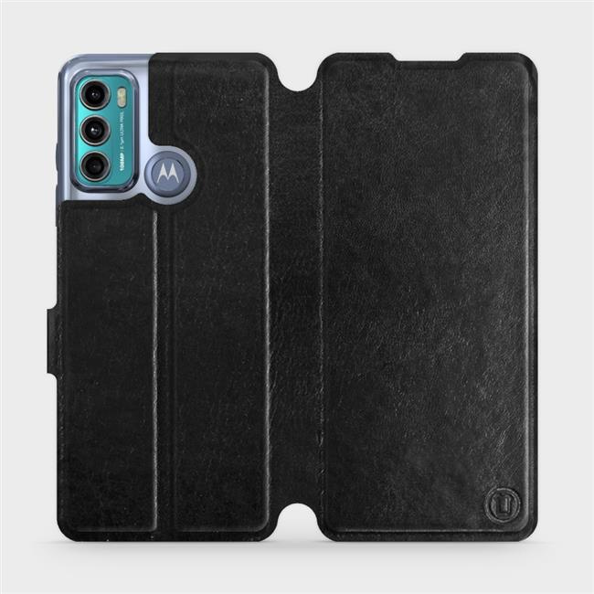 Flipové pouzdro Mobiwear - Motorola Moto G60 - Černé a šedé