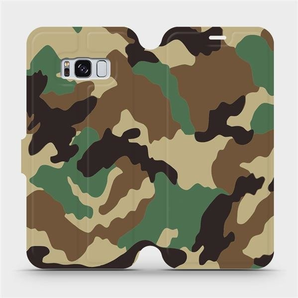 Flipové pouzdro Mobiwear - Samsung Galaxy S8 - V111P Maskáče