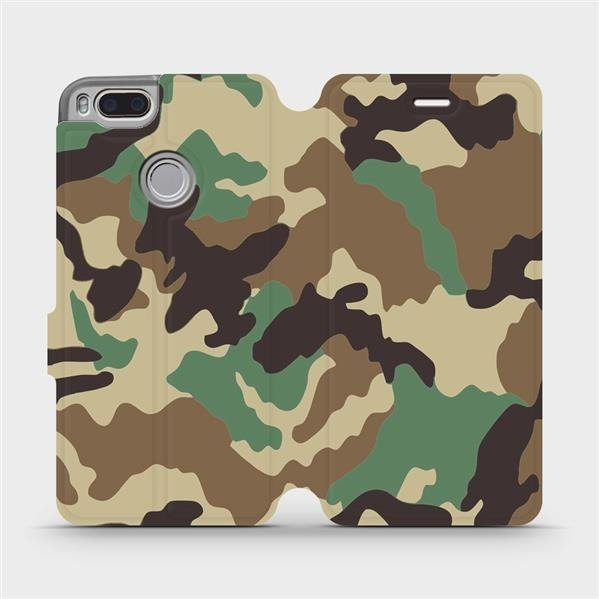 Flipové pouzdro Mobiwear - Xiaomi Mi A1 - V111P Maskáče