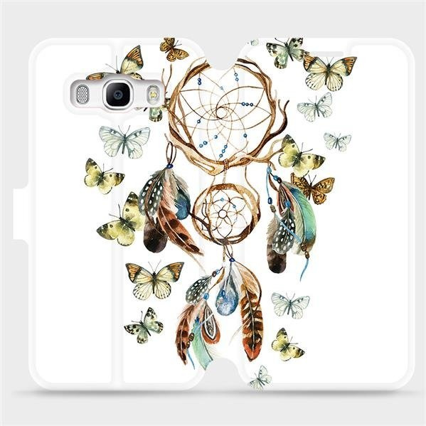 Flipové pouzdro Mobiwear - Samsung Galaxy J5 2016 - M001P Lapač a motýlci