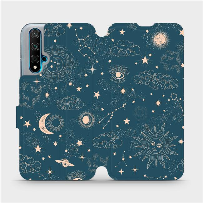 Flipové pouzdro Mobiwear - Huawei Nova 5T - VP14S Magický vesmír