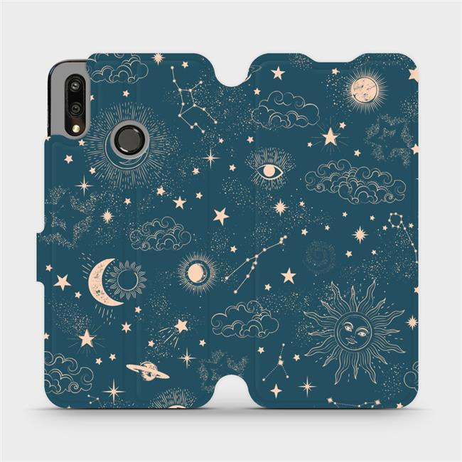 Flipové pouzdro Mobiwear - Huawei P Smart 2019 - VP14S Magický vesmír