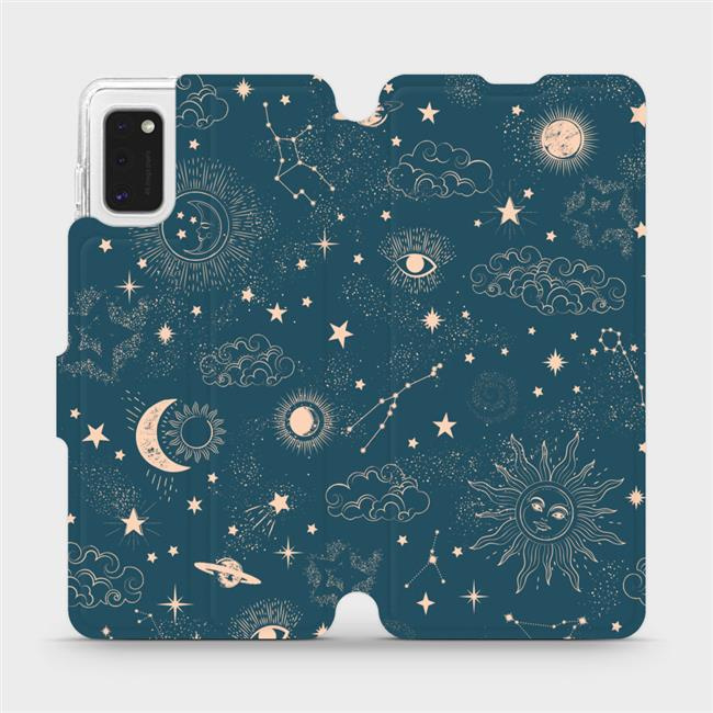 Flipové pouzdro Mobiwear - Samsung Galaxy A41 - VP14S Magický vesmír