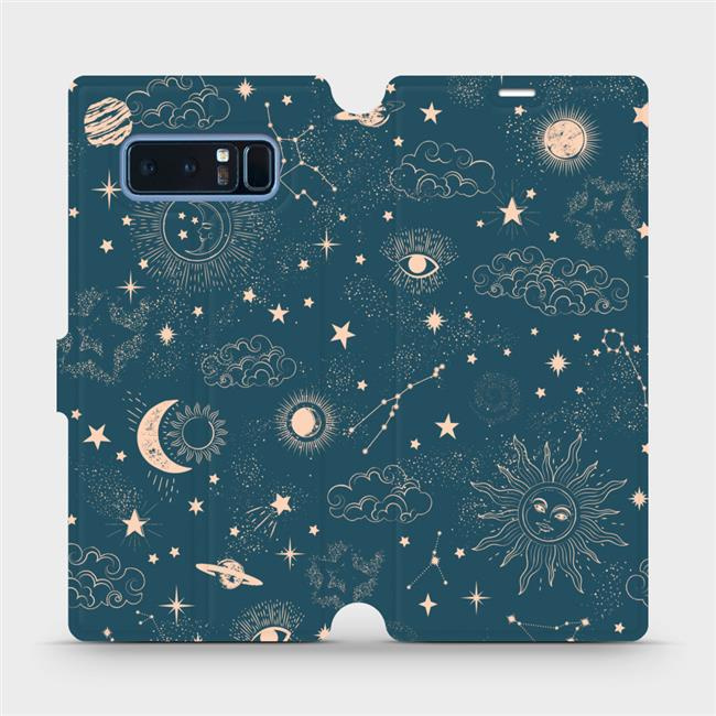 Flipové pouzdro Mobiwear - Samsung Galaxy Note 8 - VP14S Magický vesmír