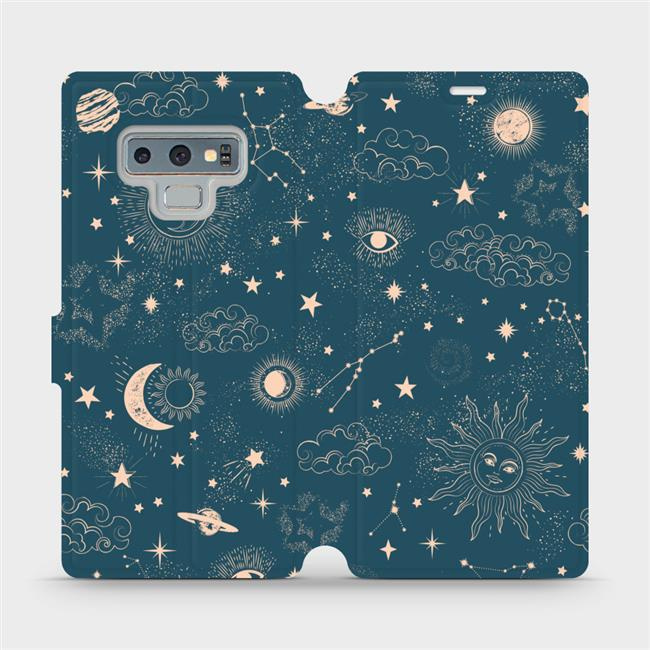 Flipové pouzdro Mobiwear - Samsung Galaxy Note 9 - VP14S Magický vesmír