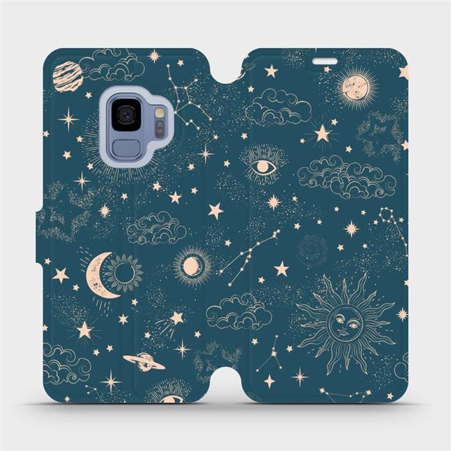 Flipové pouzdro Mobiwear - Samsung Galaxy S9 - VP14S Magický vesmír