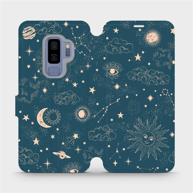 Flipové pouzdro Mobiwear - Samsung Galaxy S9 Plus - VP14S Magický vesmír