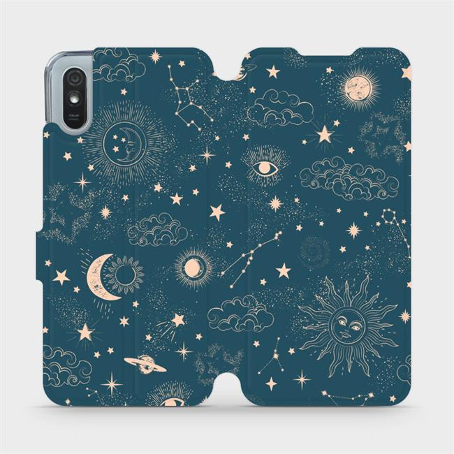 Flipové pouzdro Mobiwear - Xiaomi Redmi 9A - VP14S Magický vesmír