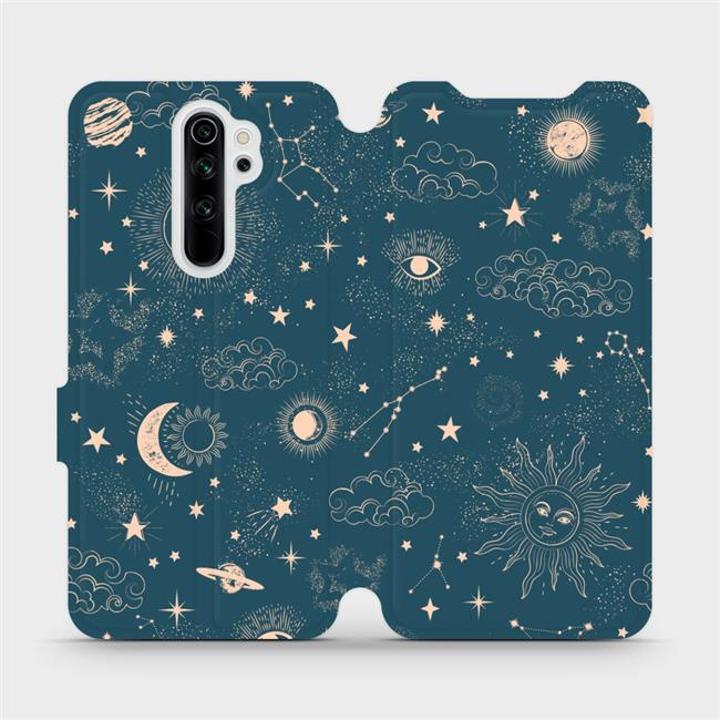 Flipové pouzdro Mobiwear - Xiaomi Redmi Note 8 Pro - VP14S Magický vesmír