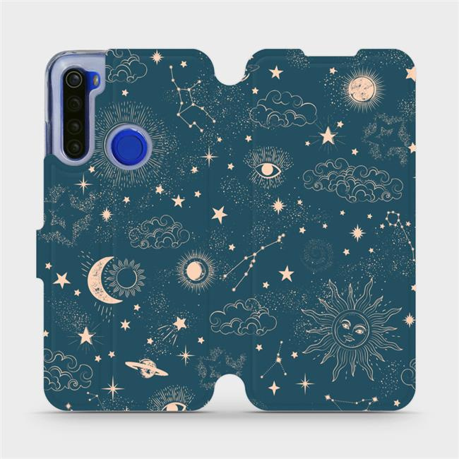 Flipové pouzdro Mobiwear - Xiaomi Redmi Note 8T - VP14S Magický vesmír