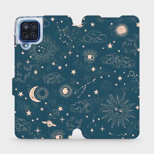 Flipové pouzdro Mobiwear - Samsung Galaxy M12 - VP14S Magický vesmír