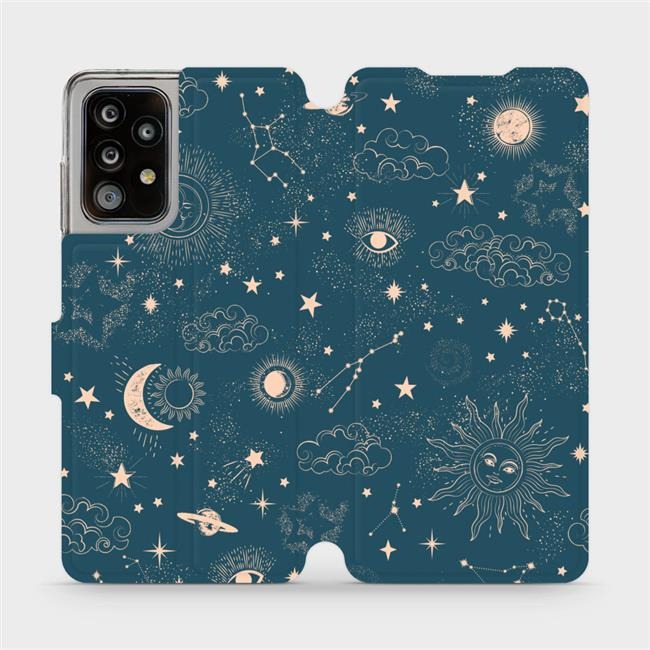 Flipové pouzdro Mobiwear - Samsung Galaxy A52 5G / A52S 5G - VP14S Magický vesmír