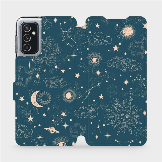Flipové pouzdro Mobiwear - Samsung Galaxy M52 5G - VP14S Magický vesmír