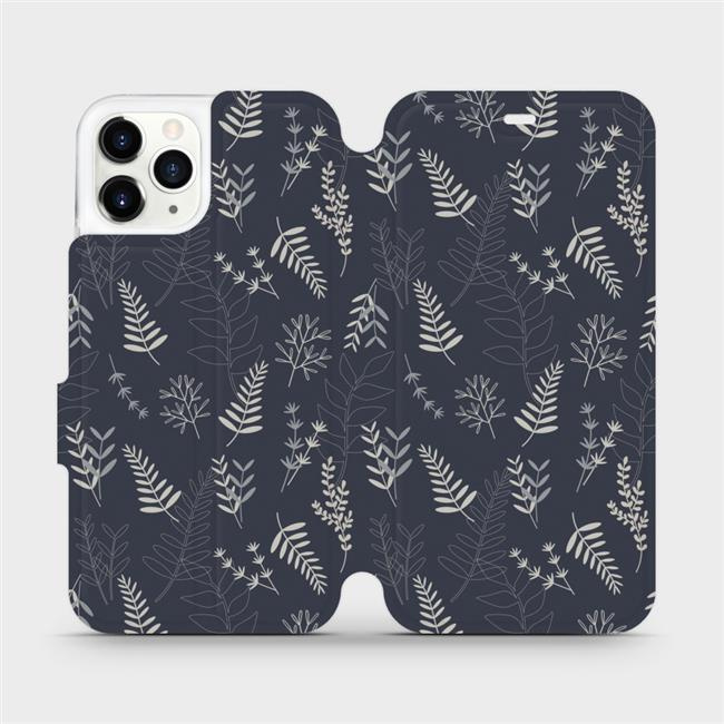 Flipové pouzdro Mobiwear - Apple iPhone 11 Pro - VP15S Kapradiny