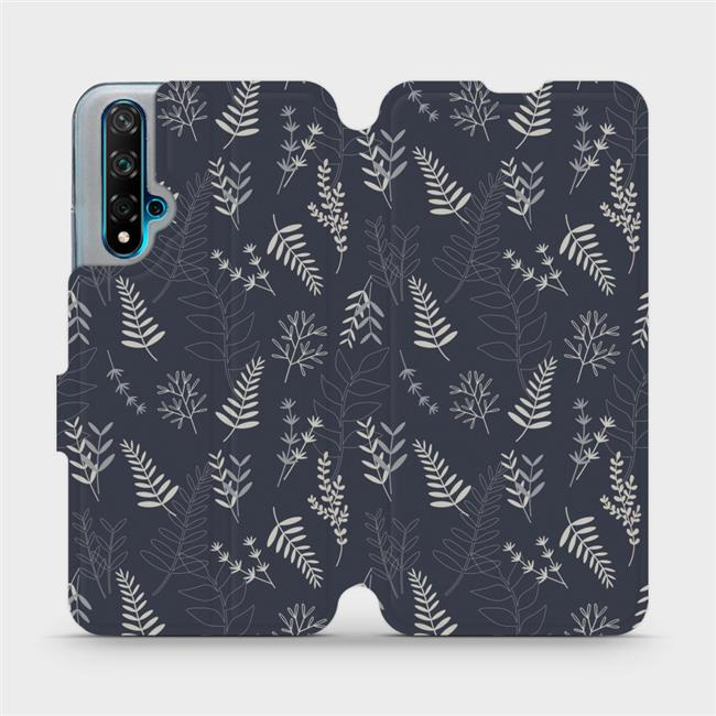 Flipové pouzdro Mobiwear - Huawei Nova 5T - VP15S Kapradiny