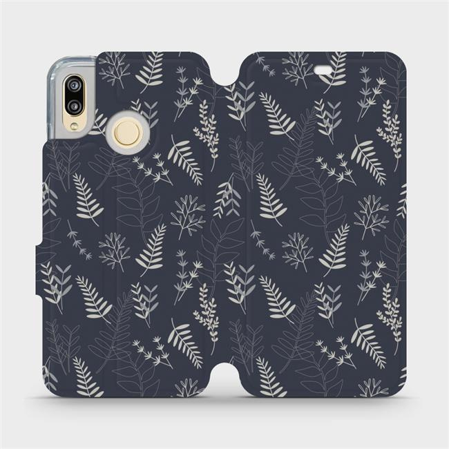 Flipové pouzdro Mobiwear - Huawei P20 Lite - VP15S Kapradiny