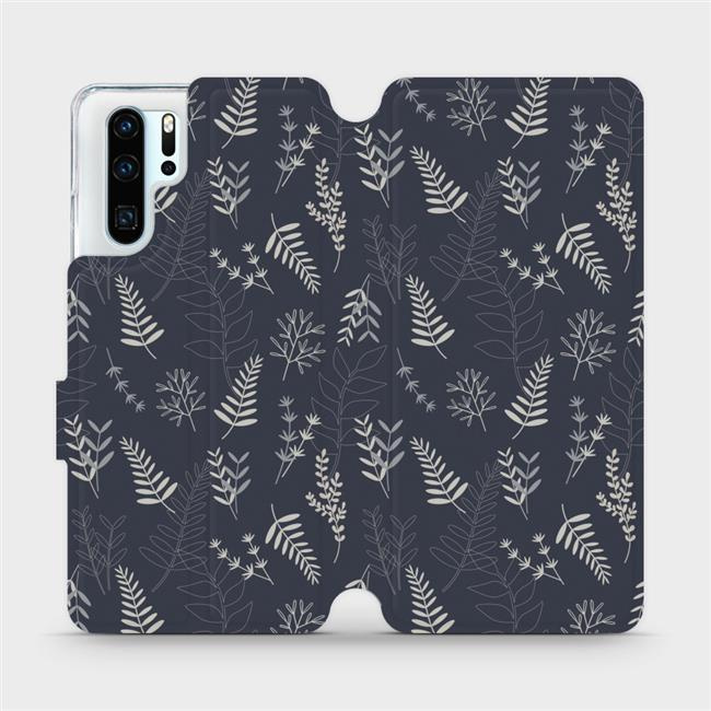 Flipové pouzdro Mobiwear - Huawei P30 Pro - VP15S Kapradiny