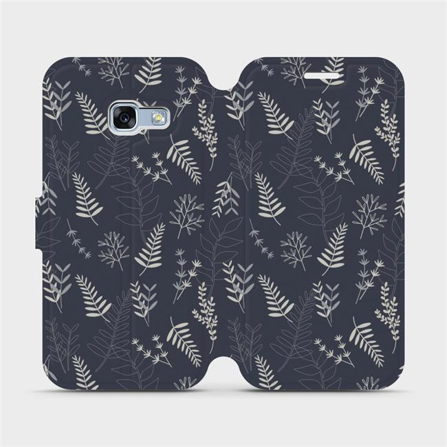 Flipové pouzdro Mobiwear - Samsung Galaxy A3 2017 - VP15S Kapradiny