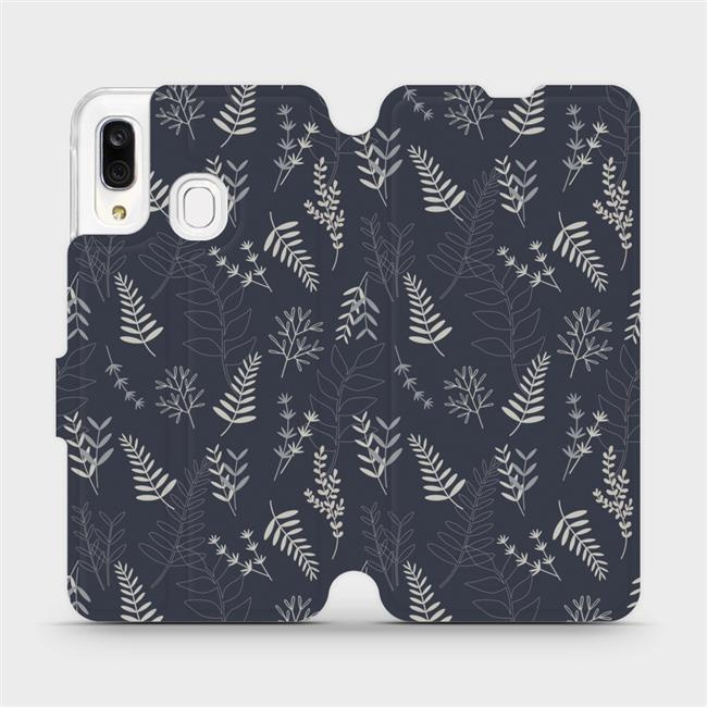 Flipové pouzdro Mobiwear - Samsung Galaxy A40 - VP15S Kapradiny