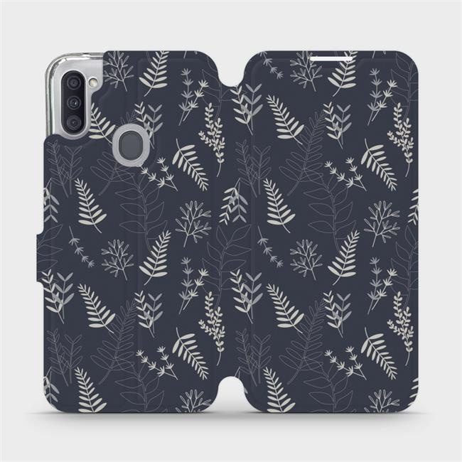 Flipové pouzdro Mobiwear - Samsung Galaxy M11 - VP15S Kapradiny