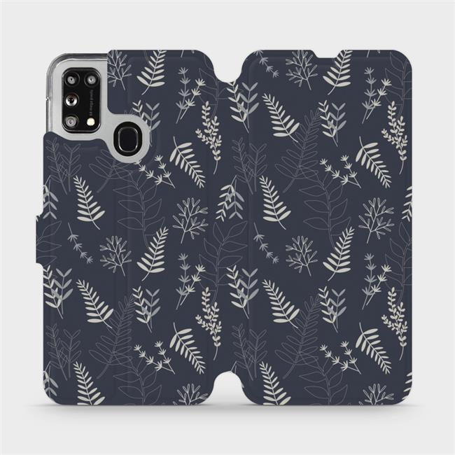 Flipové pouzdro Mobiwear - Samsung Galaxy M21 - VP15S Kapradiny